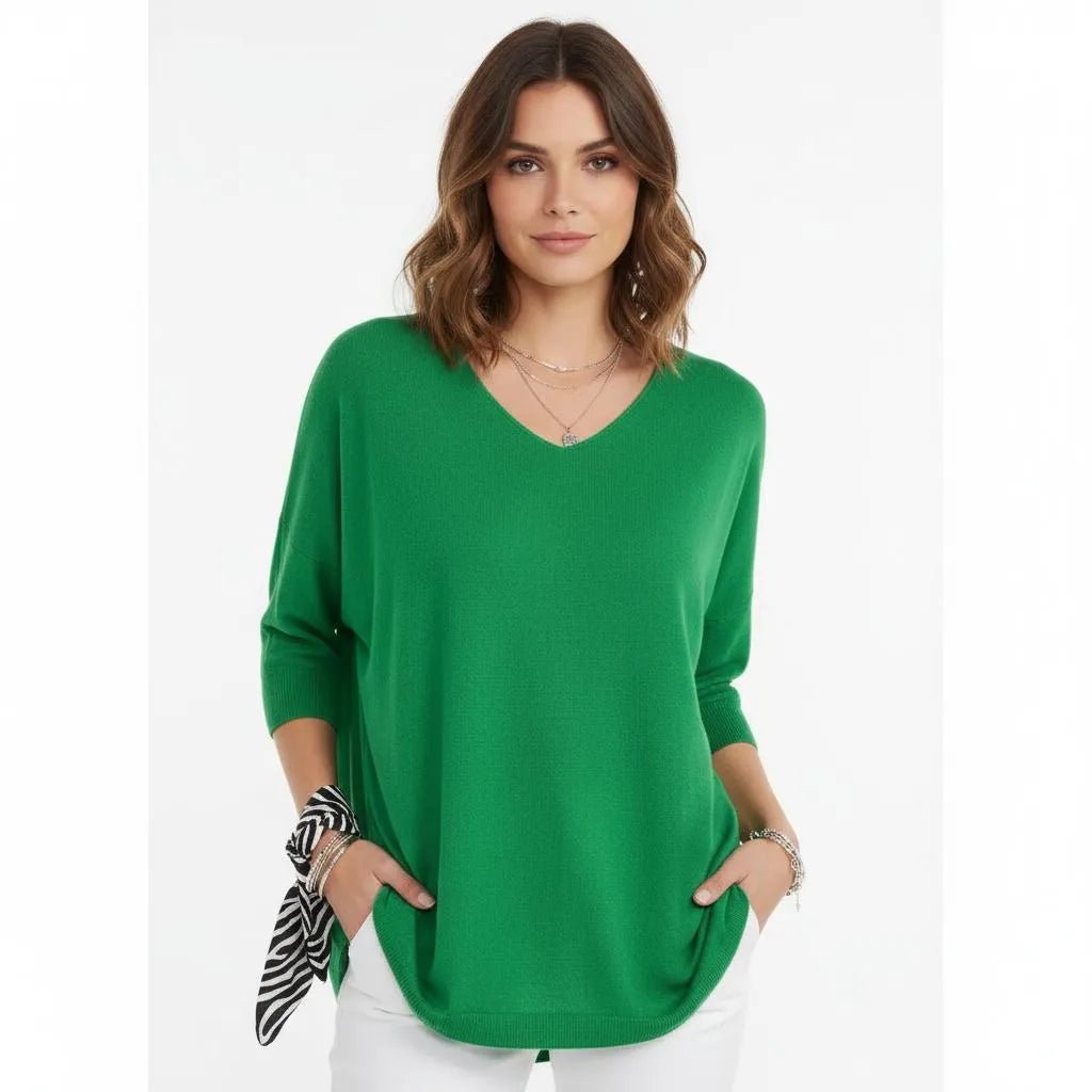 Linnenblend T‑shirt dames – casual dagelijks comfort - Miss Madera