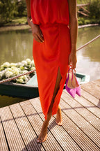 Miss | Jurk Dames Midi Elegant - Polyester
