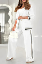 Miss | Co-ord Set Dames Relaxed - Katoenmix