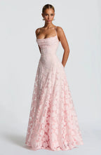 Maxi Jurk Dames Bandjes Bloemenprint | Casual - Miss Madera