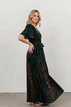 Maxi Jurk Dames – Viscose Blend met Split in A - lijn - Miss Madera
