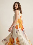 Maxi Jurk grootschalige bloemenprint - Miss Madera
