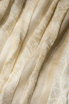 Maxi Jurk met verticale ruches - Miss Madera