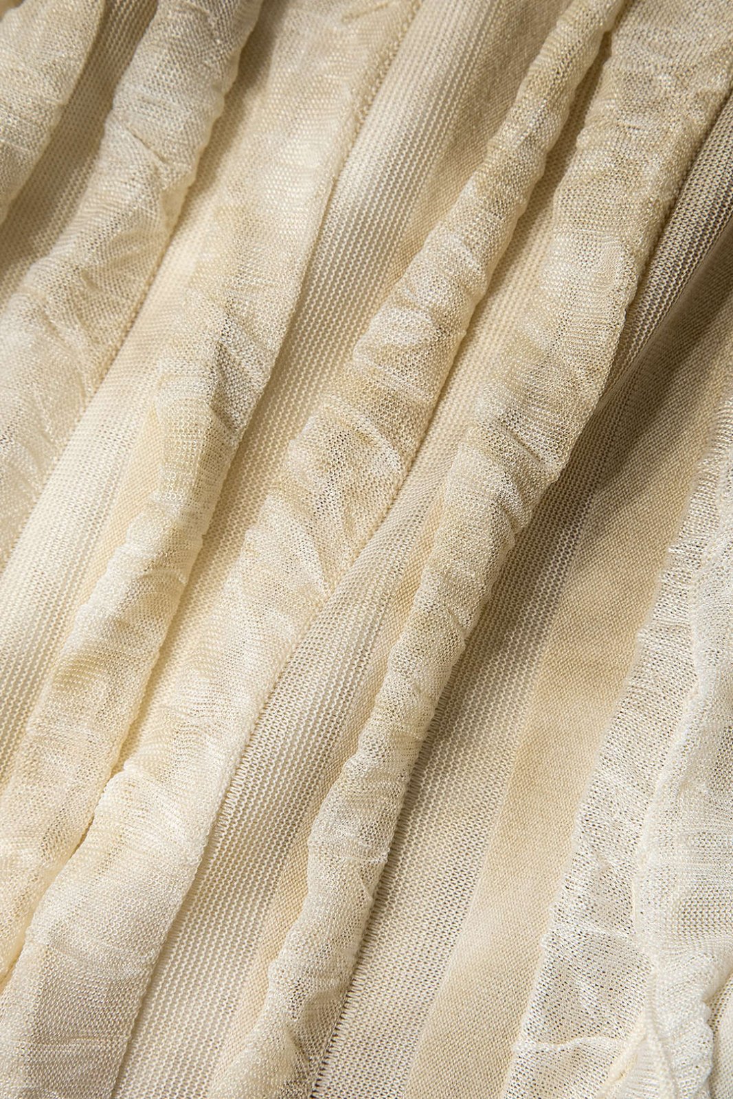 Maxi Jurk met verticale ruches - Miss Madera