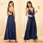 Maxi Jurk Wikkel Verstelbaar | Dames Casual Stijl - Miss Madera