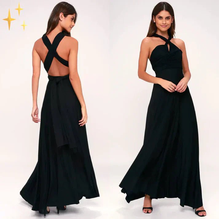 Maxi Jurk Wikkel Verstelbaar | Dames Casual Stijl - Miss Madera
