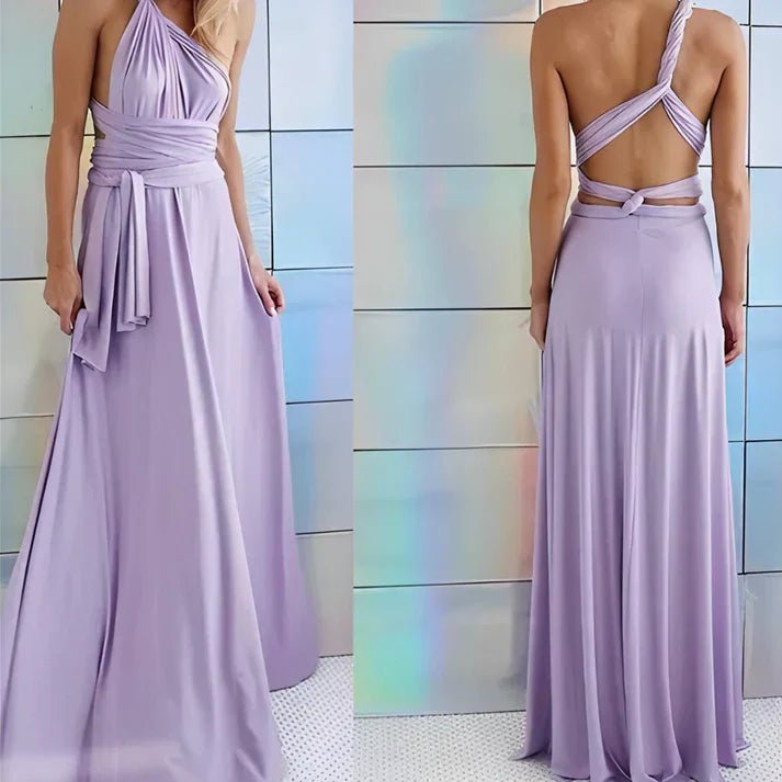 Maxi Jurk Wikkel Verstelbaar | Dames Casual Stijl - Miss Madera