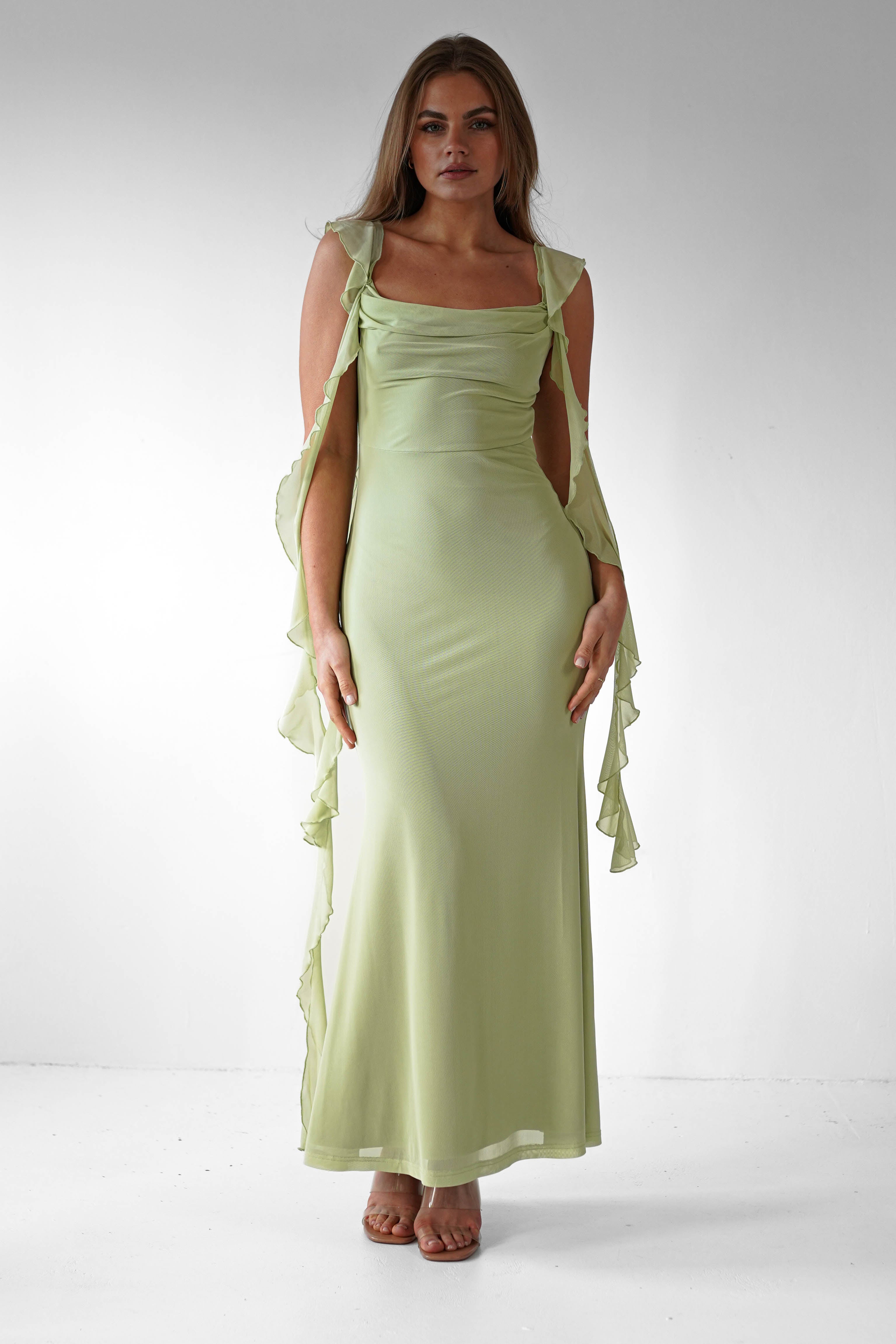 Miss Madera jurk dames