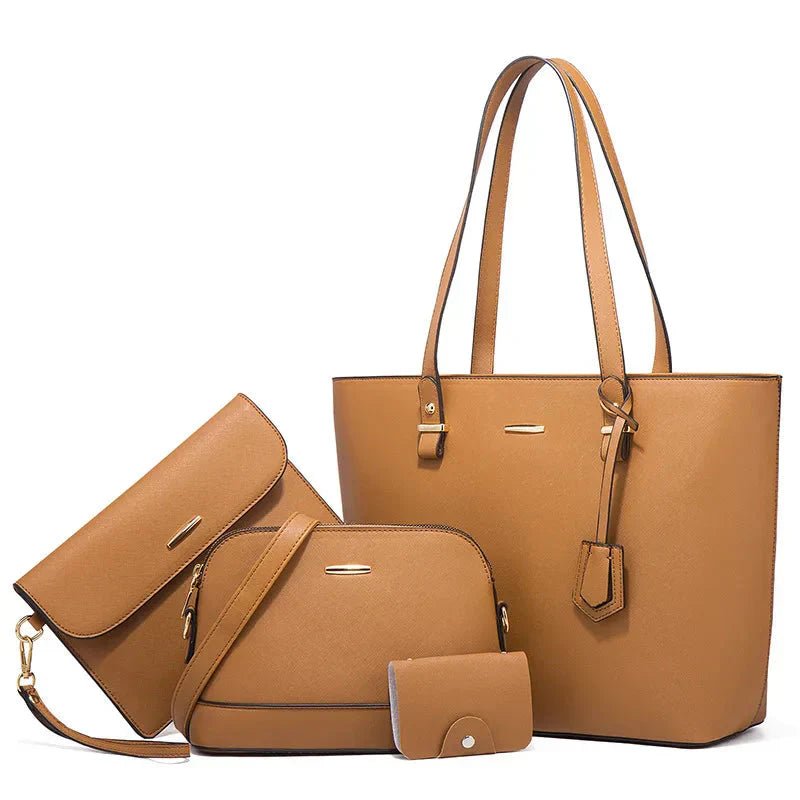 Miss | 3-delige Tassenset Dames Modern - Kunstleer - Miss Madera MIS-86F7D5