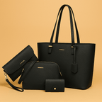 Miss | 3-delige Tassenset Dames Modern - Kunstleer - Miss Madera MIS-214913