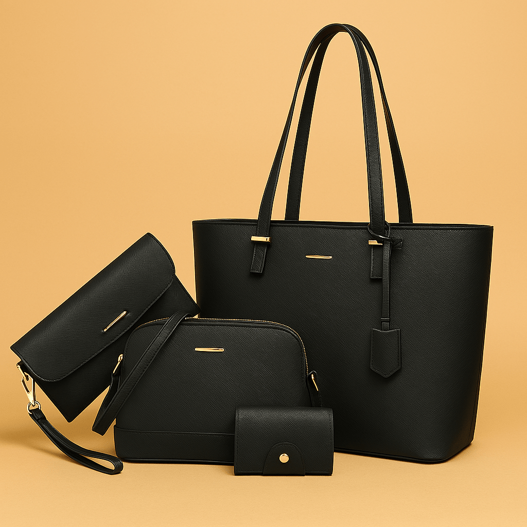 Miss | 3-delige Tassenset Dames Modern - Kunstleer - Miss Madera MIS-214913