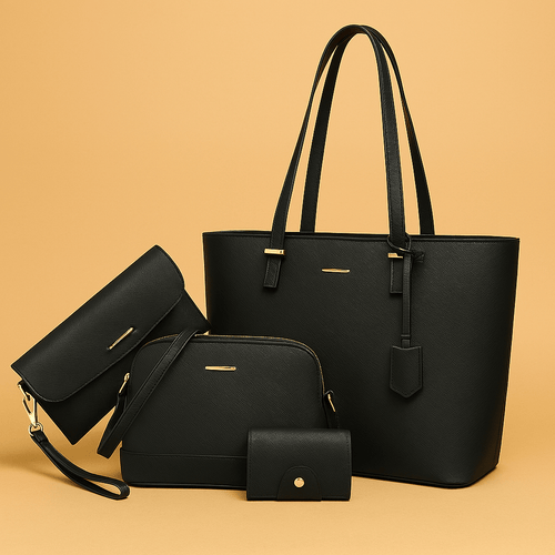 Miss | 3-delige Tassenset Dames Modern - Kunstleer - Miss Madera MIS-214913
