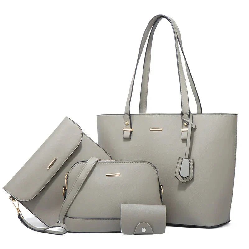 Miss | 3-delige Tassenset Dames Modern - Kunstleer - Miss Madera MIS-67A045