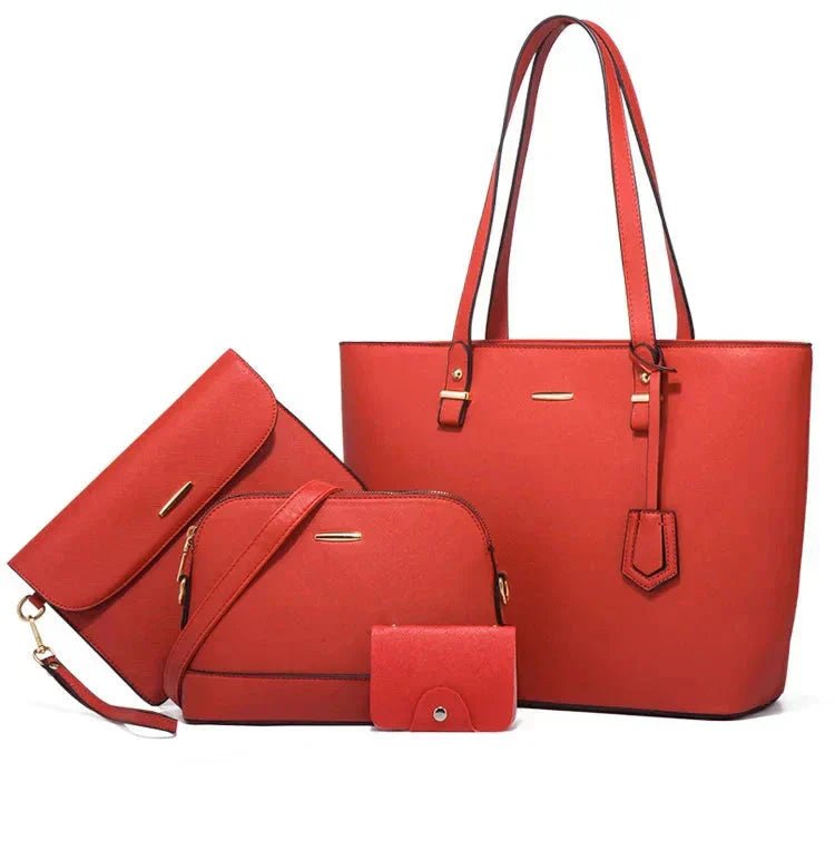 Miss | 3-delige Tassenset Dames Modern - Kunstleer - Miss Madera MIS-E55A9D