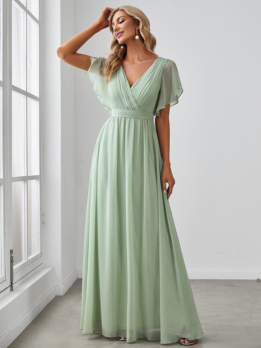 Miss | Avondjurk Dames Maxi A-lijn Elegant - Chiffon - Miss Madera MIS-FFA09F