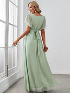 Miss | Avondjurk Dames Maxi A-lijn Elegant - Chiffon - Miss Madera MIS-0C64F2