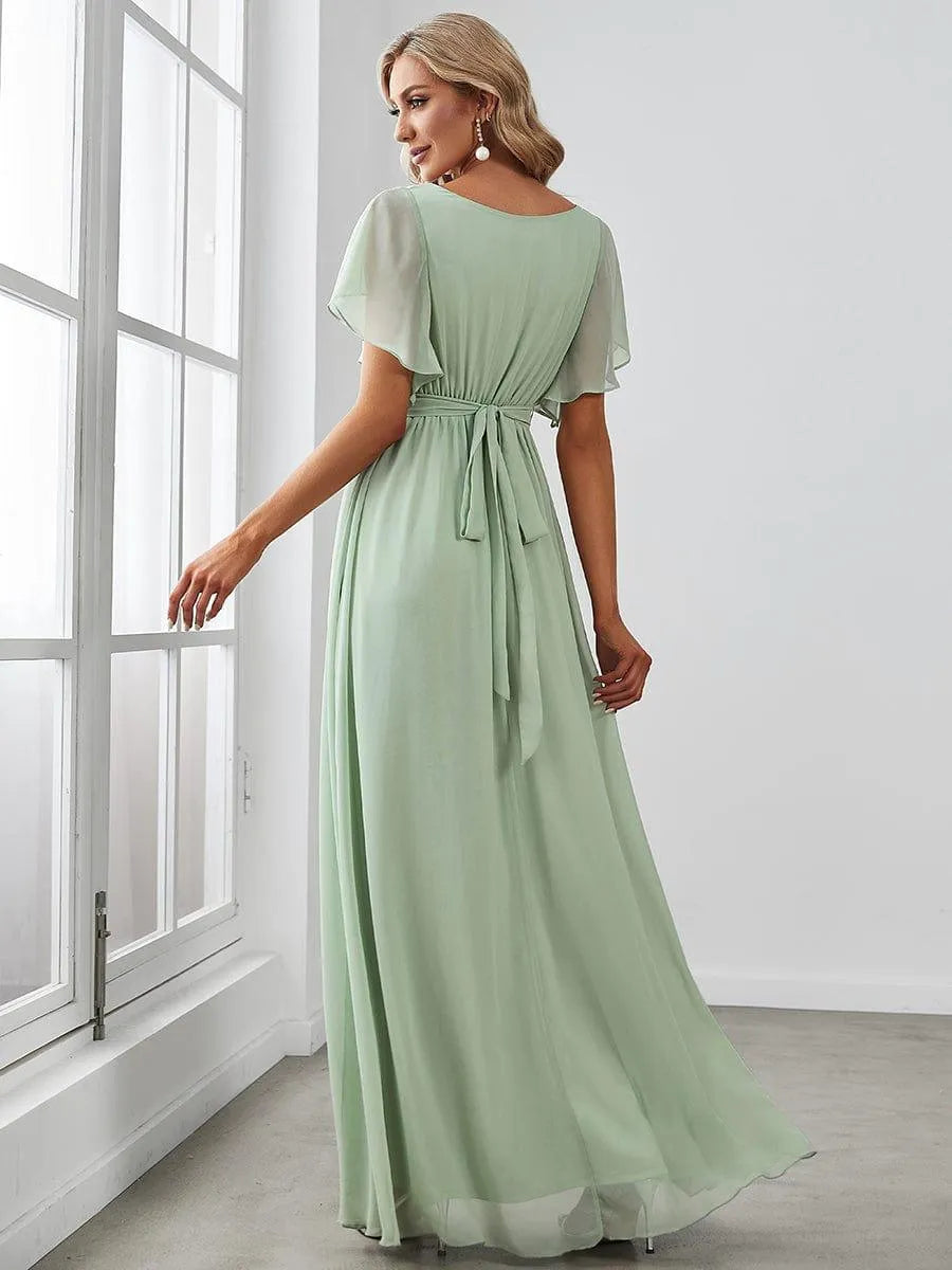 Miss | Avondjurk Dames Maxi A-lijn Elegant - Chiffon - Miss Madera MIS-0C64F2