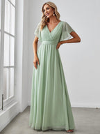 Miss | Avondjurk Dames Maxi A-lijn Elegant - Chiffon - Miss Madera MIS-0C64F2
