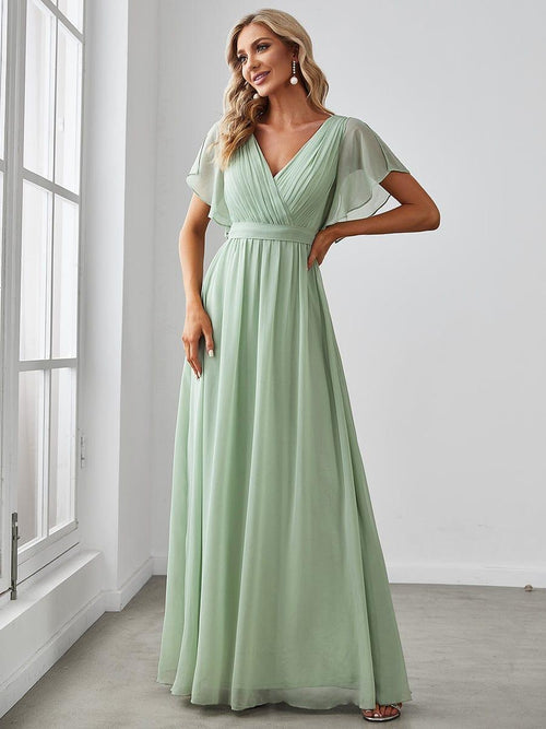 Miss | Avondjurk Dames Maxi A-lijn Elegant - Chiffon - Miss Madera MIS-0C64F2