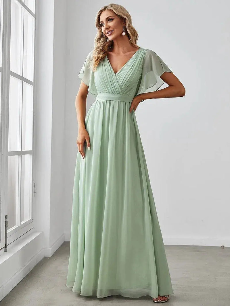 Miss | Avondjurk Dames Maxi A-lijn Elegant - Chiffon - Miss Madera MIS-0C64F2