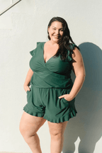Miss | Badpak Dames Zomer Ruches - Polyester - Miss Madera MIS-K5VZSE