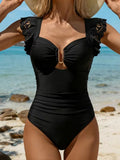 Miss | Badpak Dames Zomer Slim Fit Cutout - Polyester - Miss Madera MIS-XN53FN