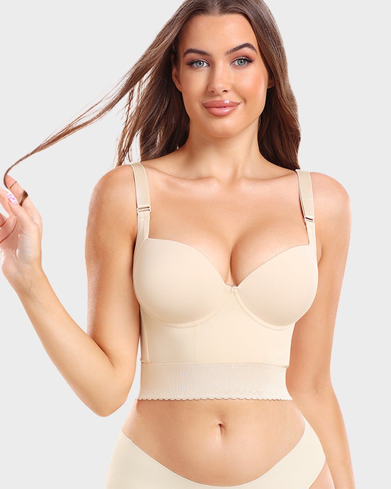 Miss | BH Dames Longline Push-up - Polyamide - Miss Madera MIS-8B1B03