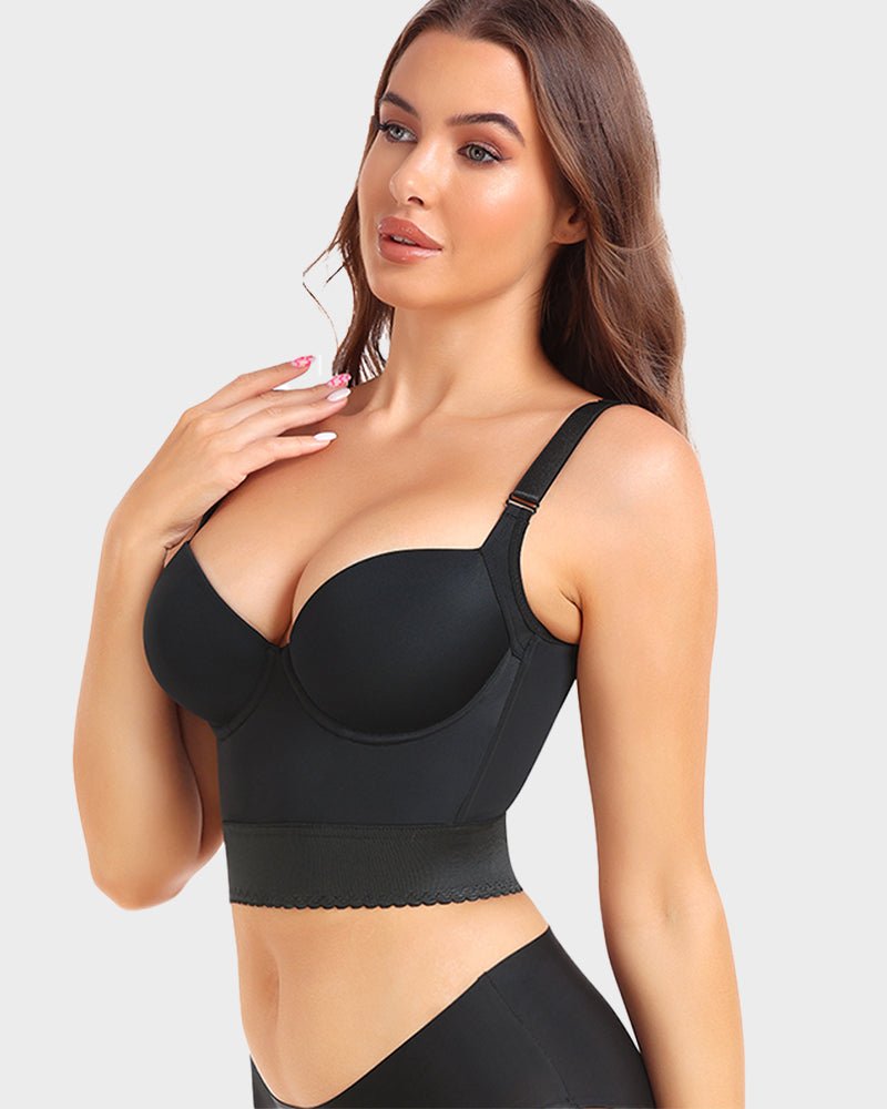 Miss | BH Dames Longline Push-up - Polyamide - Miss Madera MIS-6AB1A9