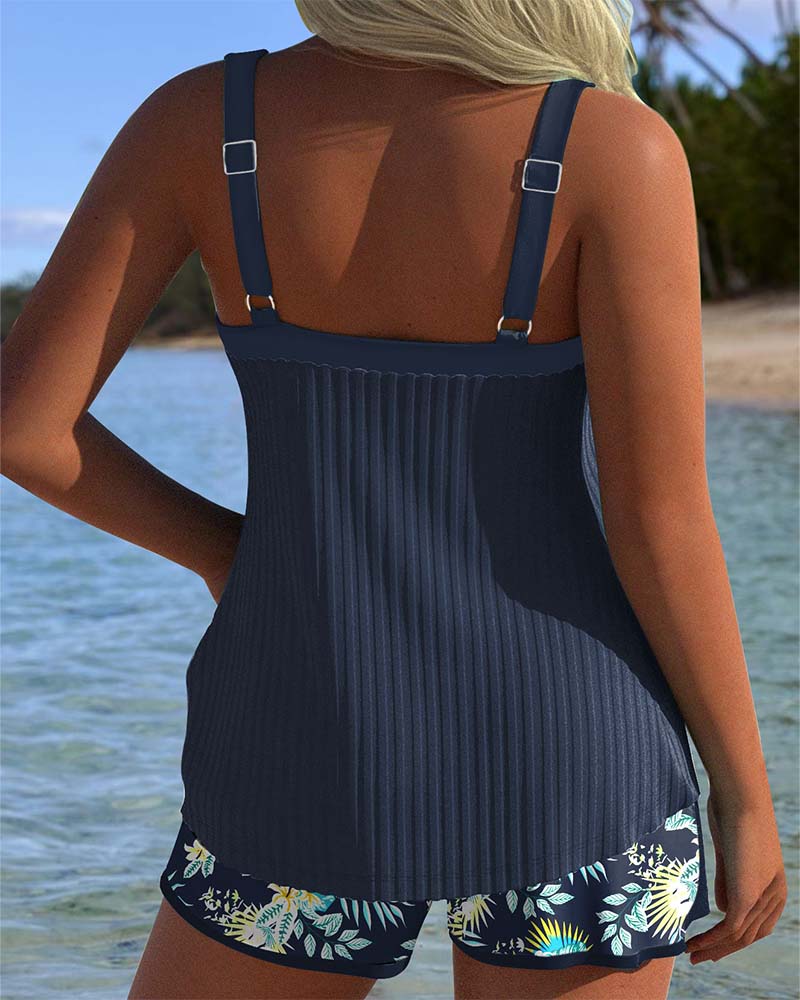 Miss | Bikini Dames Zomer Bloemenprint - Polyester - Miss Madera MIS-8FT624
