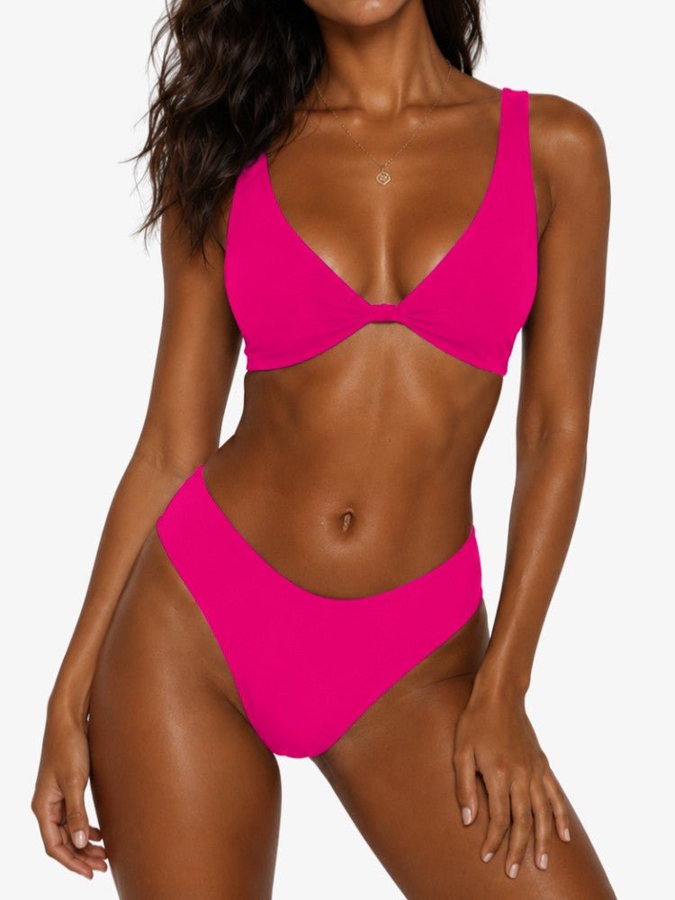 Miss | Bikini Dames Zomer V-Hals - Polyamide - Miss Madera MIS-N4YYED