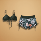 Miss | Bikini Set Dames High Waist Casual - Polyester - Miss Madera MIS-BF4B41