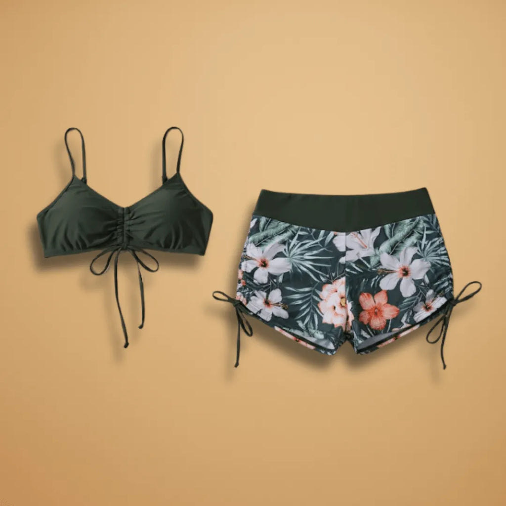 Miss | Bikini Set Dames High Waist Casual - Polyester - Miss Madera MIS-BF4B41