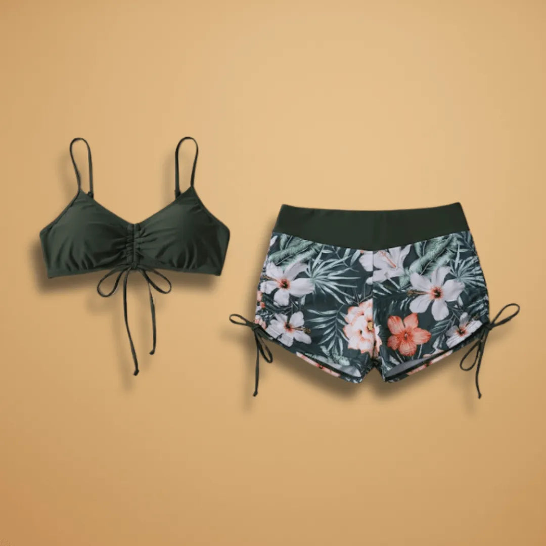 Miss | Bikini Set Dames High Waist Casual - Polyester - Miss Madera MIS-BF4B41
