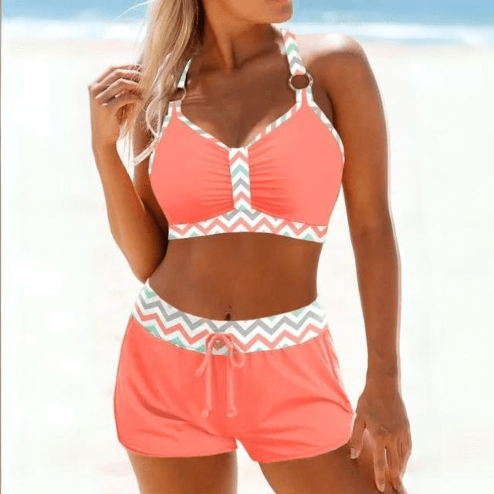 Miss | Bikini set Dames Zomer Gestreept - Miss Madera MIS-L8WA76