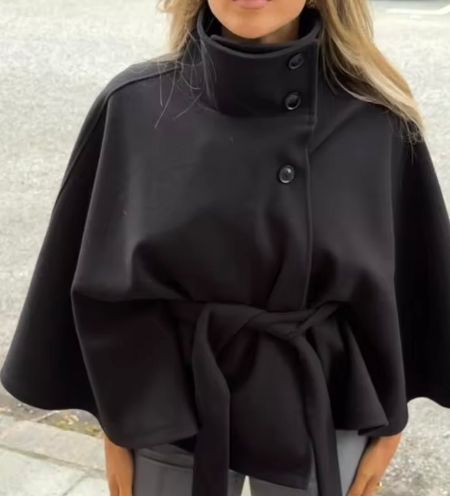 Miss | Blazer Dames Cape Loose Fit Batwing - Viscose - Miss Madera MIS-SPH1ZC