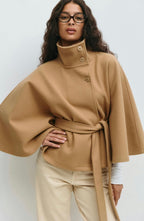 Miss | Blazer Dames Cape Loose Fit Batwing - Viscose - Miss Madera MIS-J7971F