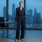 Miss | Blazer Dames Gestreept Klassiek - Polyester - Miss Madera MIS-NC3AYQ
