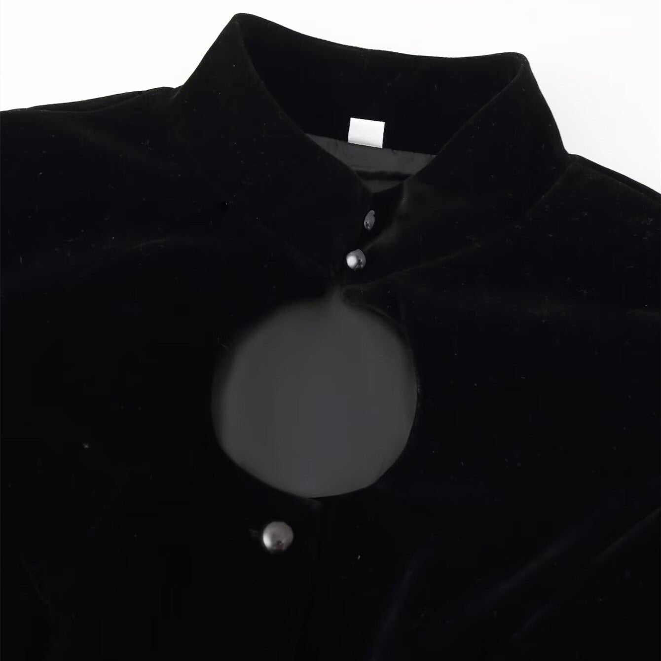 Miss | Blazer Dames Getailleerd Staande Kraag Cut-Out - Fluweel - Miss Madera MIS-2DR2Z8