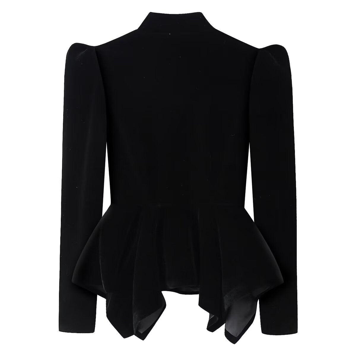 Miss | Blazer Dames Getailleerd Staande Kraag Cut-Out - Fluweel - Miss Madera MIS-2DR2Z8