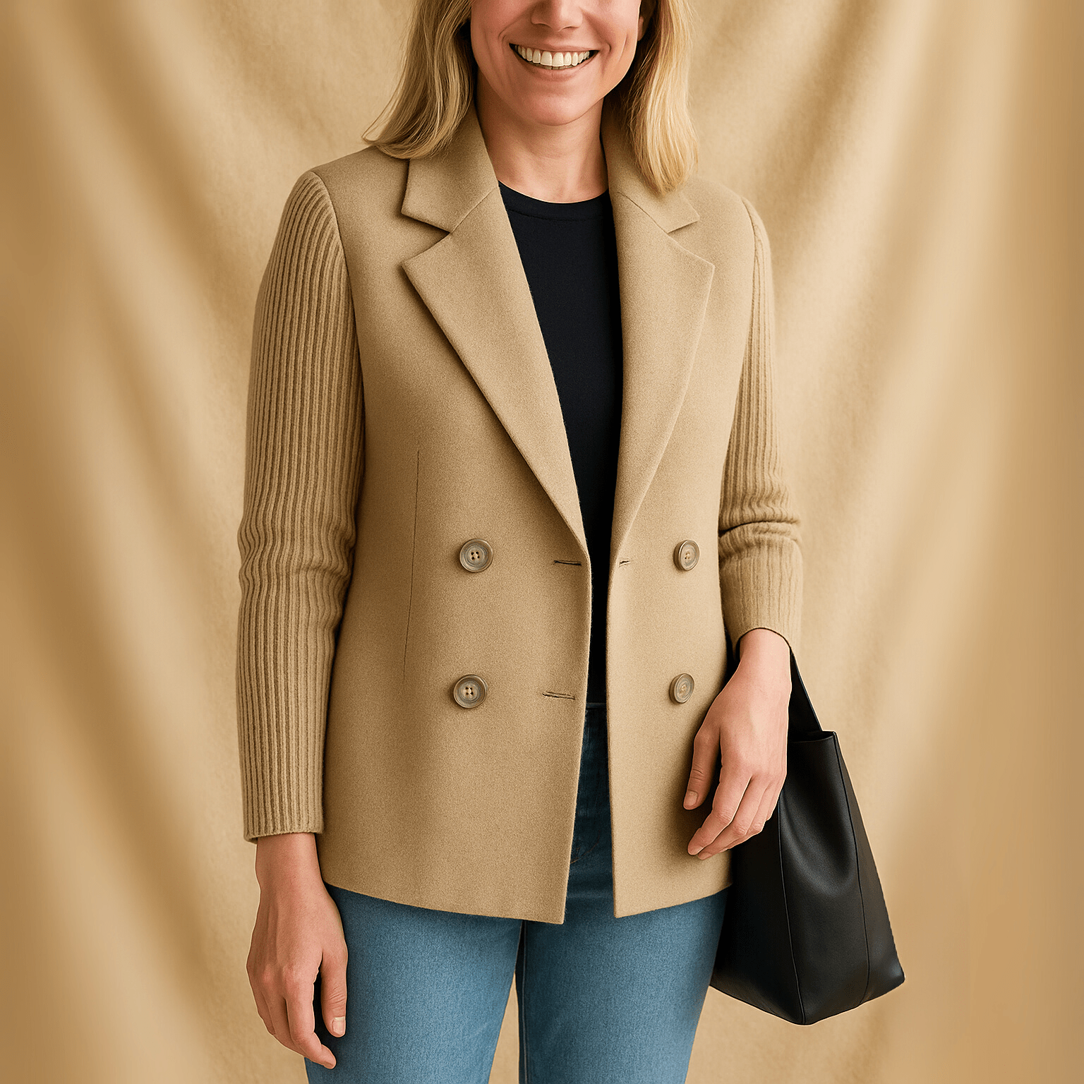 Miss | Blazer Dames Herfst Loose Fit - Polyester - Miss Madera MIS-1QPU38
