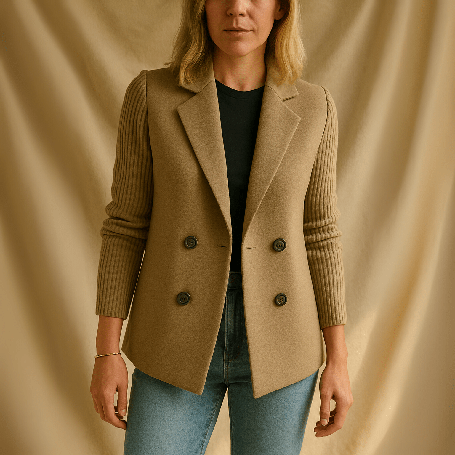 Miss | Blazer Dames Herfst Loose Fit - Polyester - Miss Madera MIS-LU0JSM