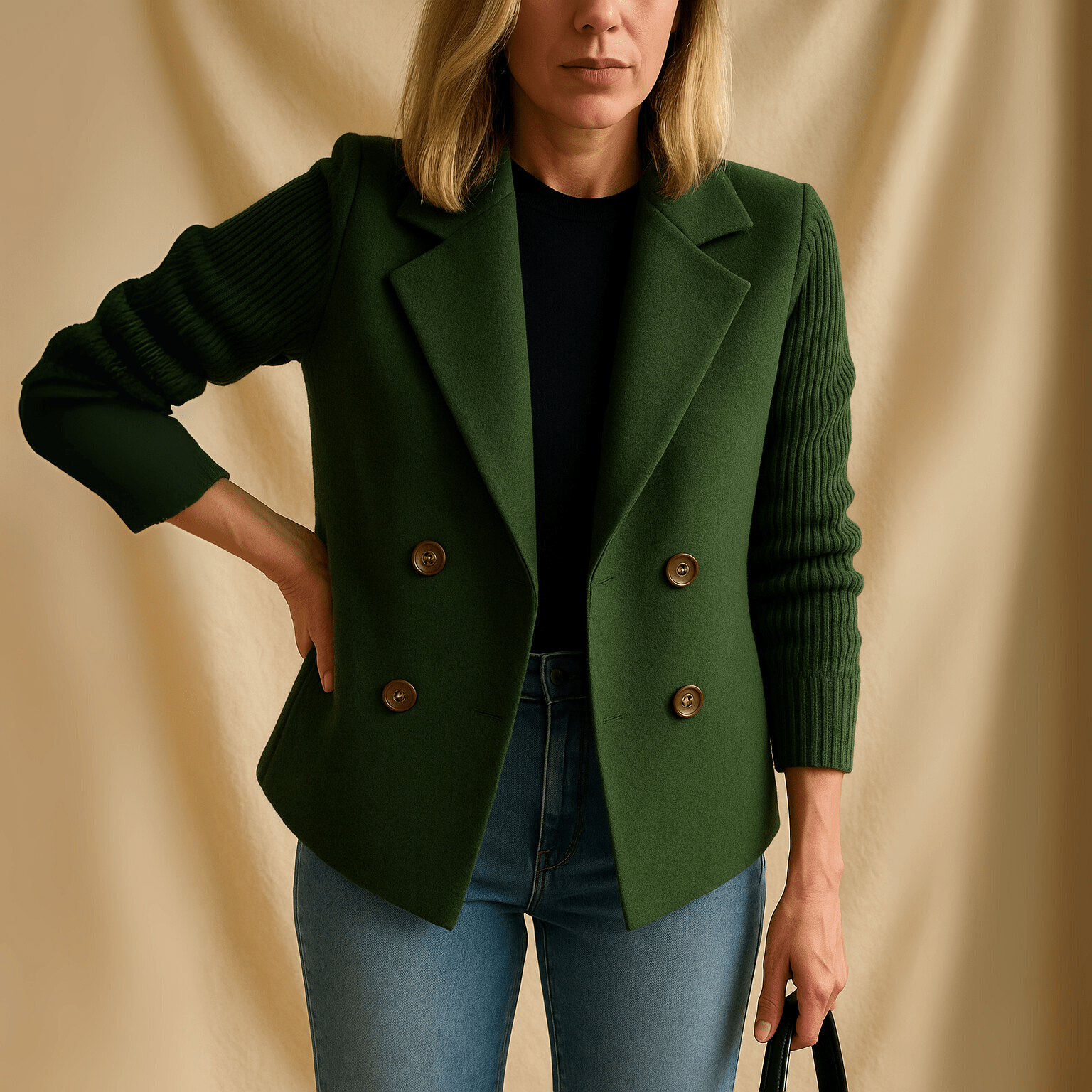 Miss | Blazer Dames Herfst Loose Fit - Polyester - Miss Madera MIS-J6U4WZ