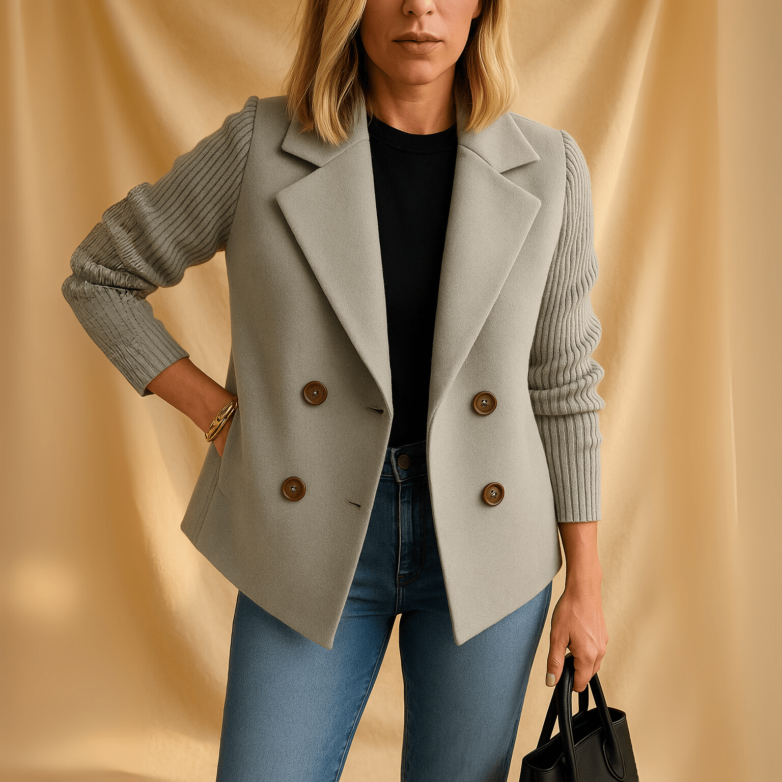 Miss | Blazer Dames Herfst Loose Fit - Polyester - Miss Madera MIS-YWY2CM