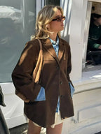 Miss | Blazer Dames Herfst Relaxed - Polyester - Miss Madera MIS-ZGE55V