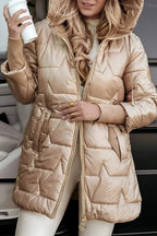 Miss | Blazer Dames Herfst Slightly Fitted Met Capuchon - Katoenblend - Miss Madera MIS-YHI7R2