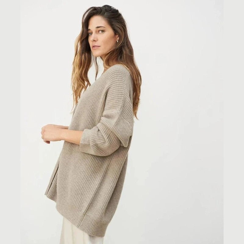 Miss | Blazer Dames Herfst/Winter Oversized Open - Wolmix - Miss Madera MIS-N01JO3