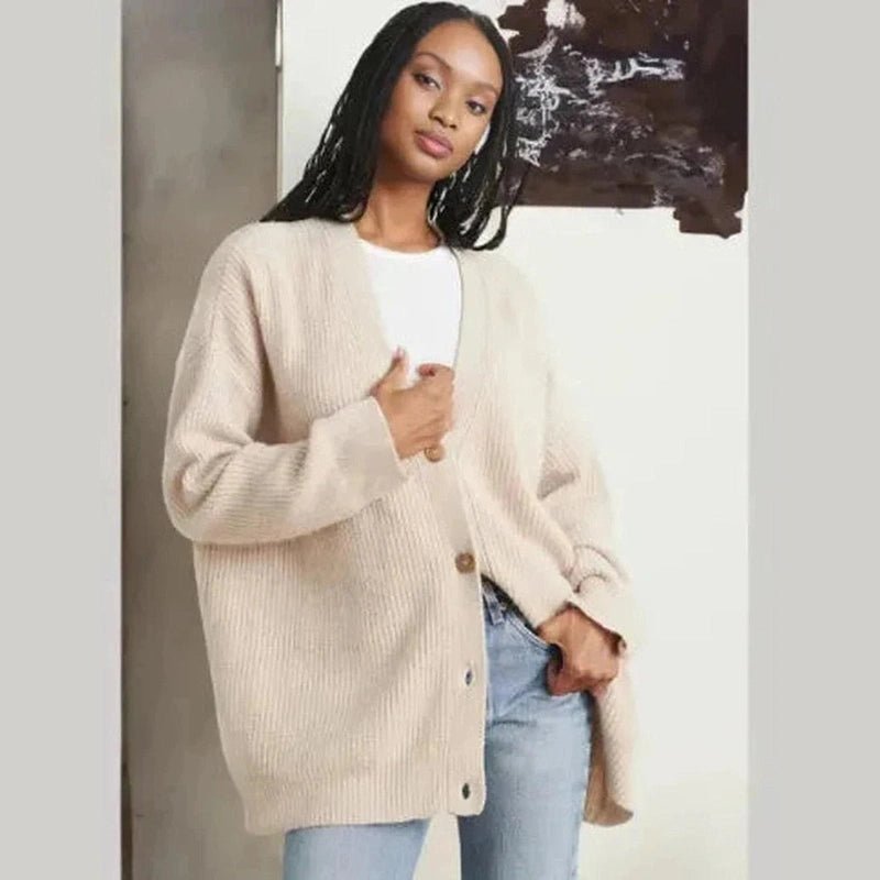 Miss | Blazer Dames Herfst/Winter Oversized Open - Wolmix - Miss Madera MIS-2O57SD