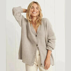 Miss | Blazer Dames Herfst/Winter Oversized Open - Wolmix - Miss Madera MIS-N01JO3