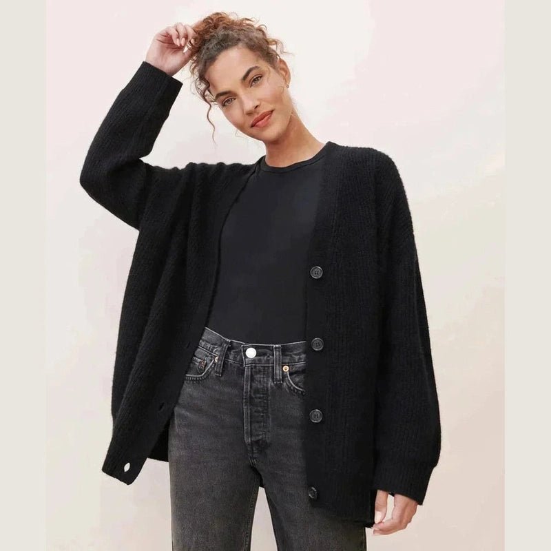 Miss | Blazer Dames Herfst/Winter Oversized Open - Wolmix - Miss Madera MIS-B05ZFO