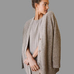 Miss | Blazer Dames Herfst/Winter Oversized Open - Wolmix - Miss Madera MIS-N01JO3